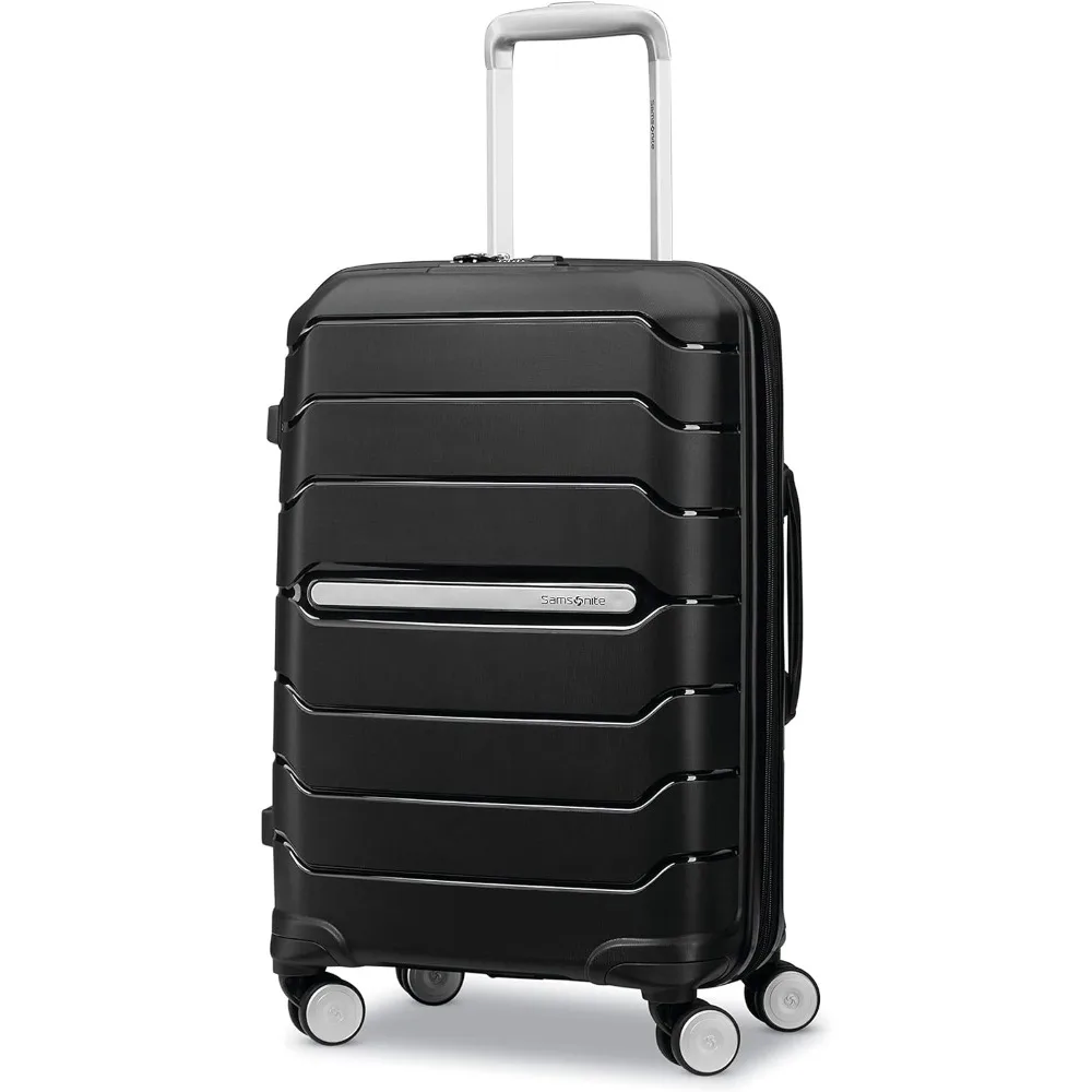 

Samsonite Freeform Hardside Expandable with Double Spinner Wheels, Carry-On 21-Inch, Black