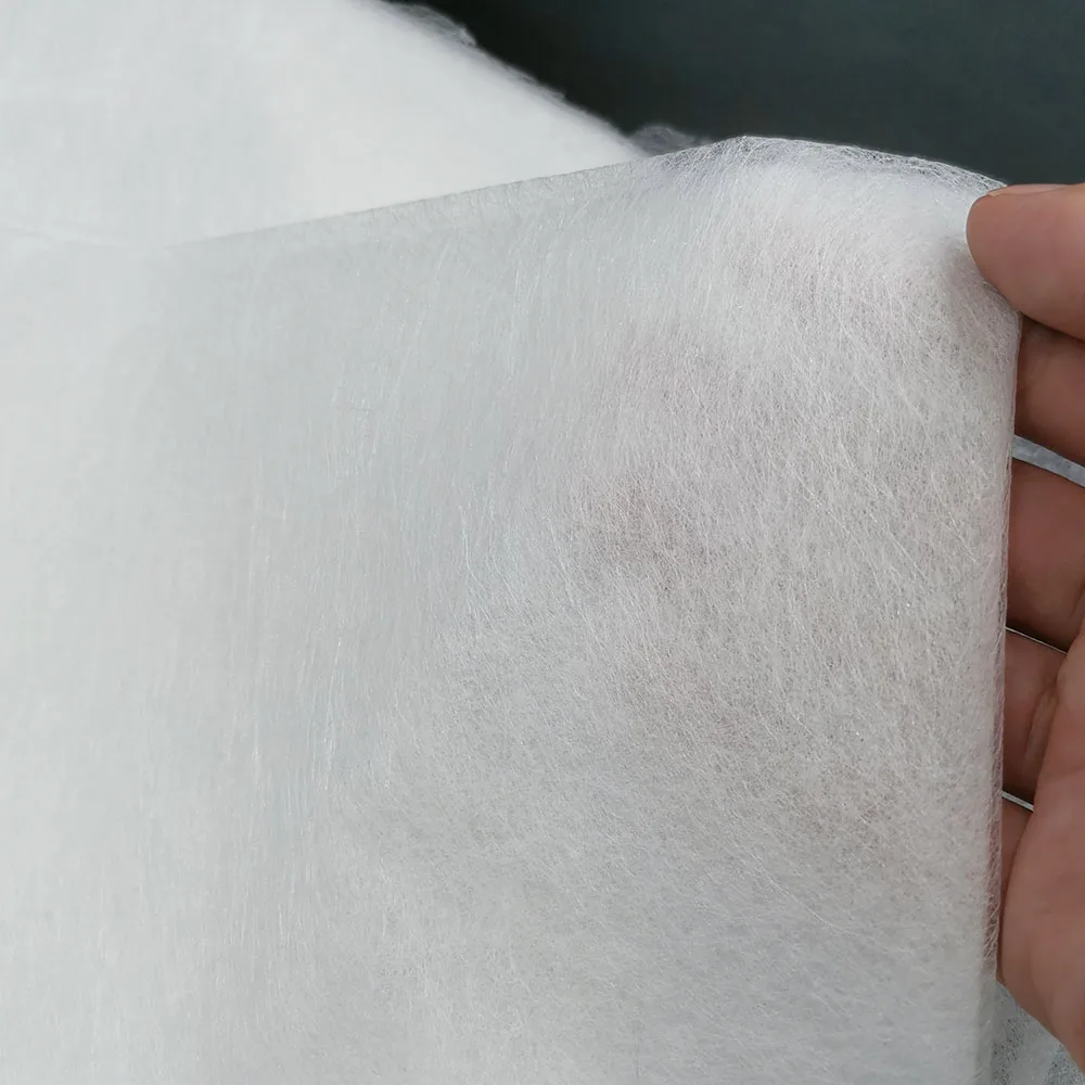 Interfacing Fabric 112cm*100cm Nonwoven Fusible Easy Iron On Sewing Join Patchwork Interlining Fabric Double Faced Adhesive Batting DIY