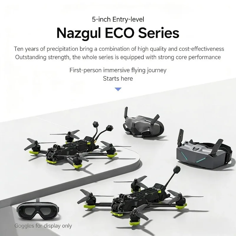 Dessous du iFlight Nazgul XL5 ECO Drone FPV 5 Pouces exposant le câblage et les moteurs
