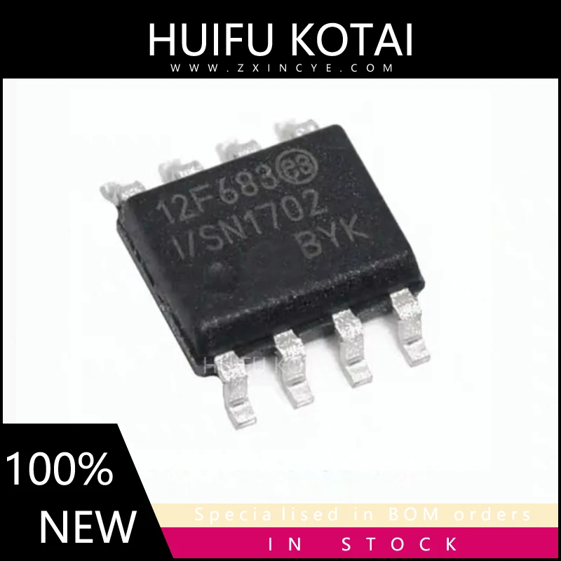 

5 шт. PIC12F683-I/SN SOP-8 12F683, Новые Товары в наличии
