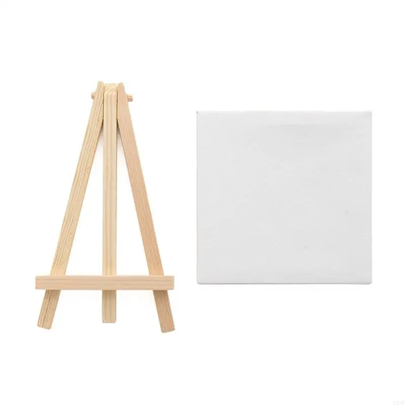 K92F Art Canvas Painting Set with Acrylics Paint Paint Brush Palettes for Kid Drawing