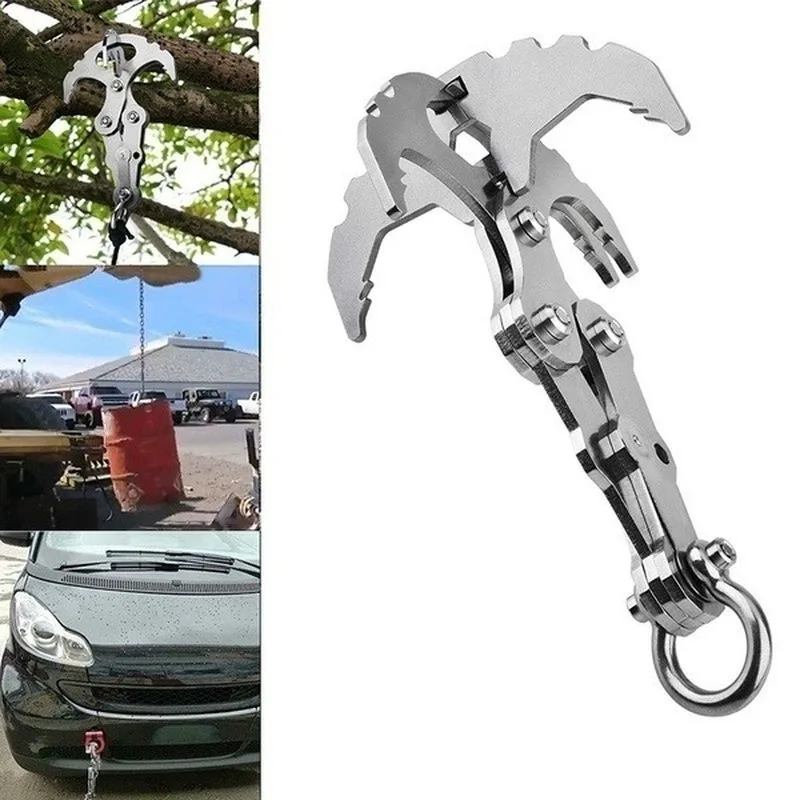 

Stainless Steel Survival Gravity Hook Carabiner Climbing Claws Rescue Tool Home Accessories Multifunctional Stainless Steel