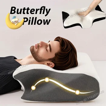 Ergonomic Memory Foam Neck Pillow 1