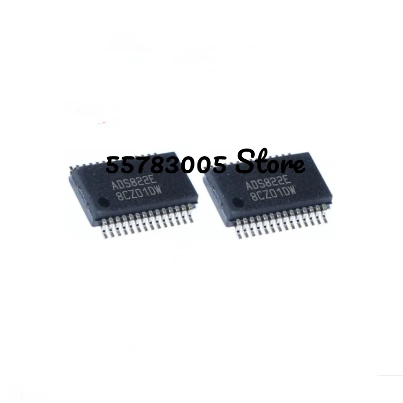 

20PCS New ADS822E SSOP28 Analog to Digital Converter Chip IC