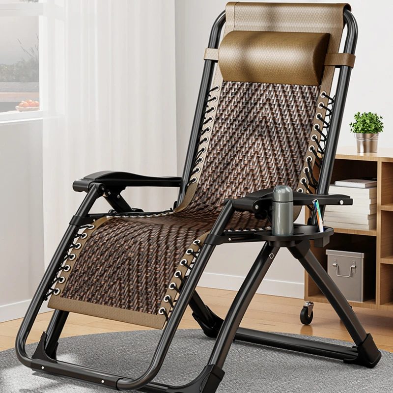 

Lying chair, lunch break, foldable, office nap bed, single person, outdoor home balcony, lazy person, leisure backrest