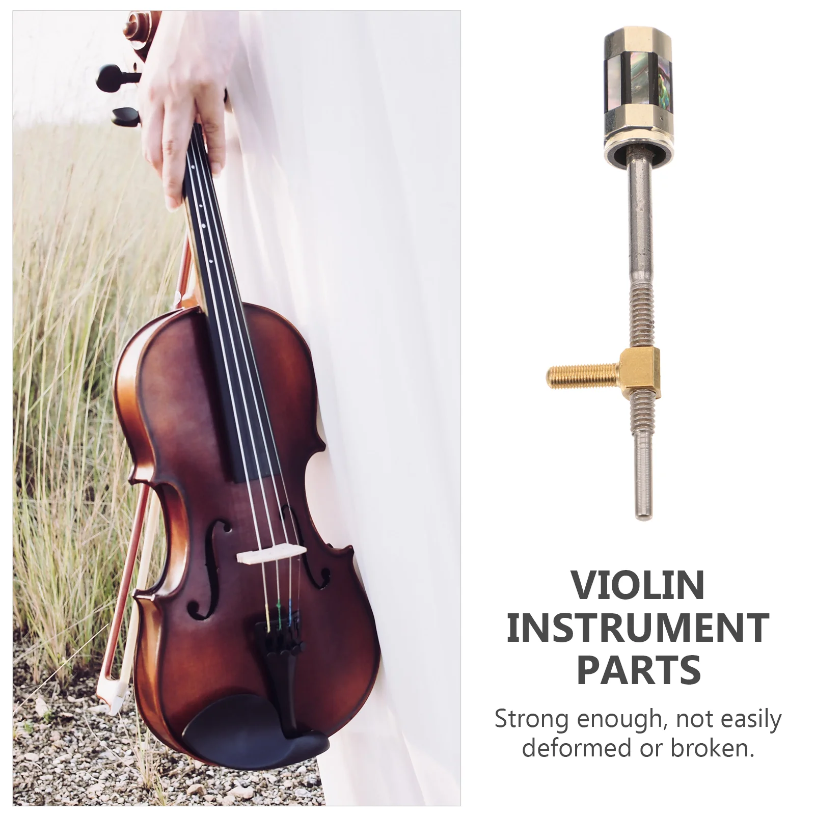 Violin Bow Accessories Lightweight Violin Bow Screw Replacement Musical Equipment Accessory Instrument Parts Practice