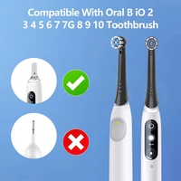 Lot de 4/8/12/16/20 têtes de brosse à dents de rechange compatibles avec Oral B iO, têtes de brosse pour Oral-B iO séries 2/3/4/5/6/7/8/9/10/7G 3