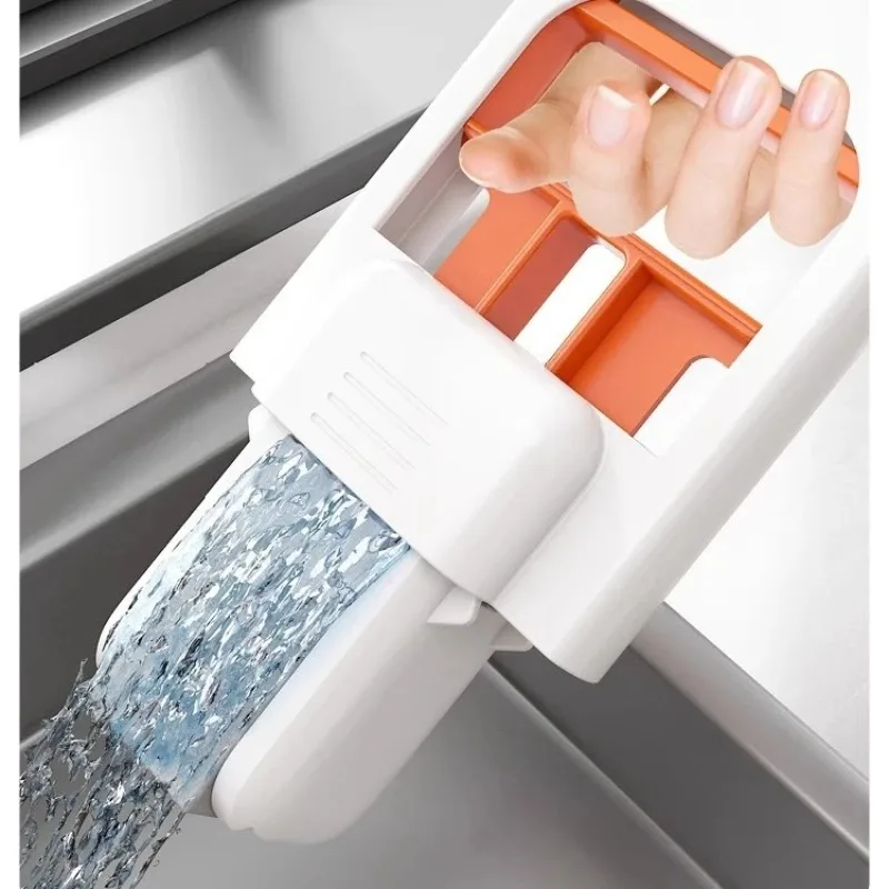 Compact Multi-Functional Sponge Mop and Water Absorbing Brush for Household and Desk Cleaning