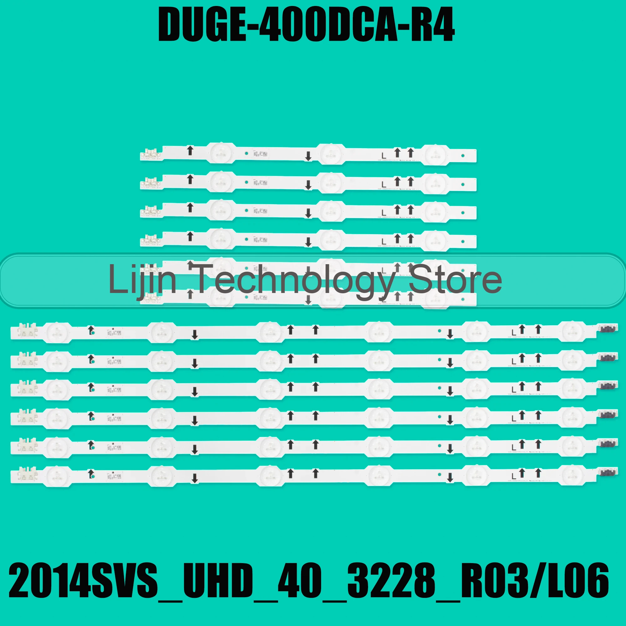 12 шт. светодиодная лента для 2014SVS_UHD_40_3228_L06 R03 UE40HU6900 UE40HU7000 UE40HU6905 UA40HU7000 UN40HU7000 UA40HU6000 UA40HU5920