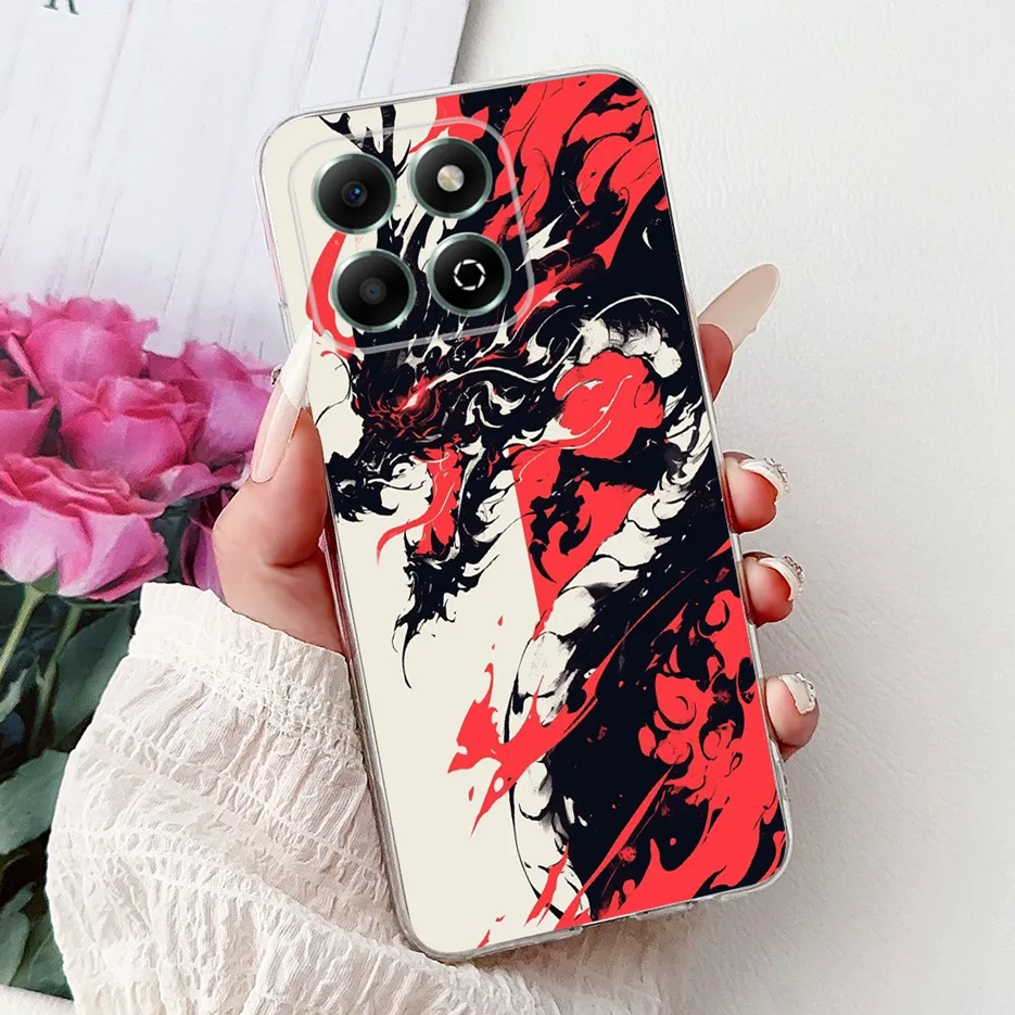 Charming Lucky Koi Painted Soft Slim Phone Case