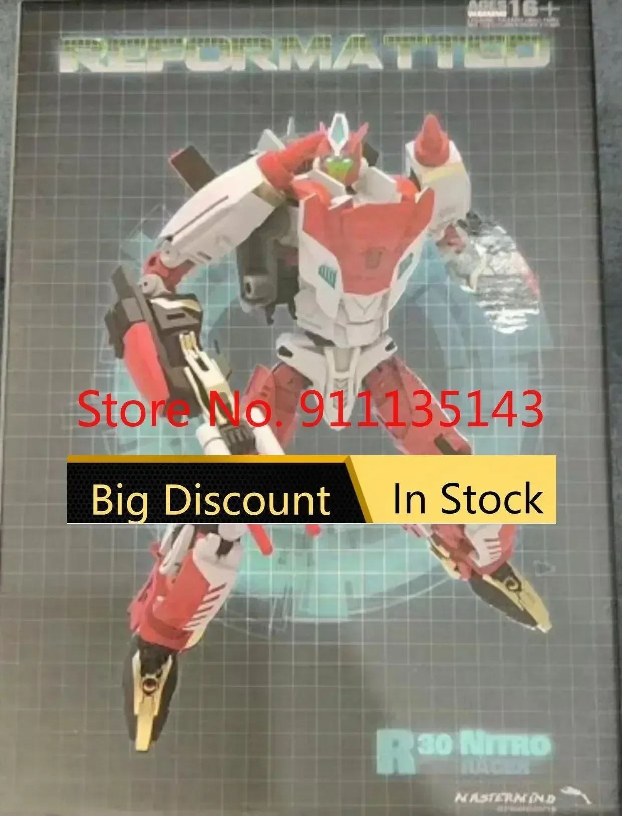 

Mastermind Creations MMC R-30 Nitro Racer R30 в наличии