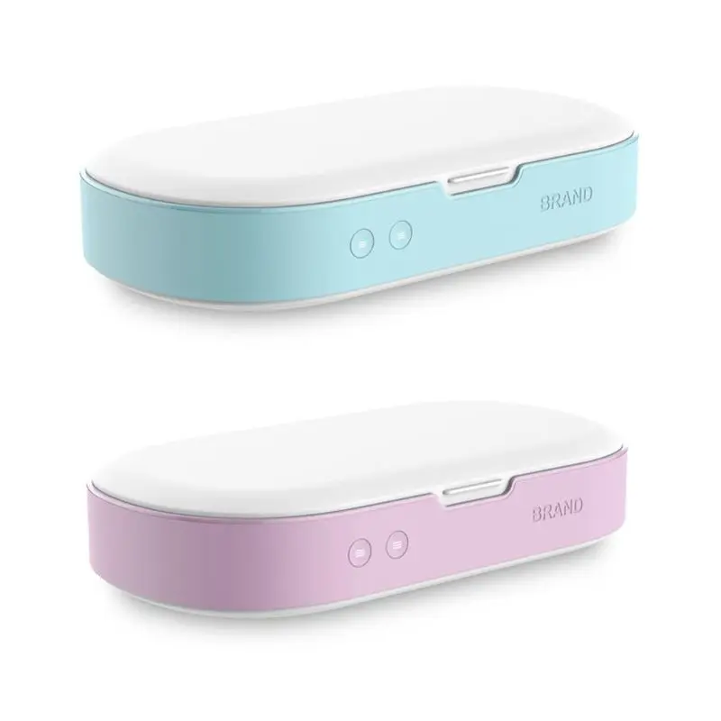 

5V Portable Double UV Sterilizer Box Jewelry Phone Cleaner Care Tool