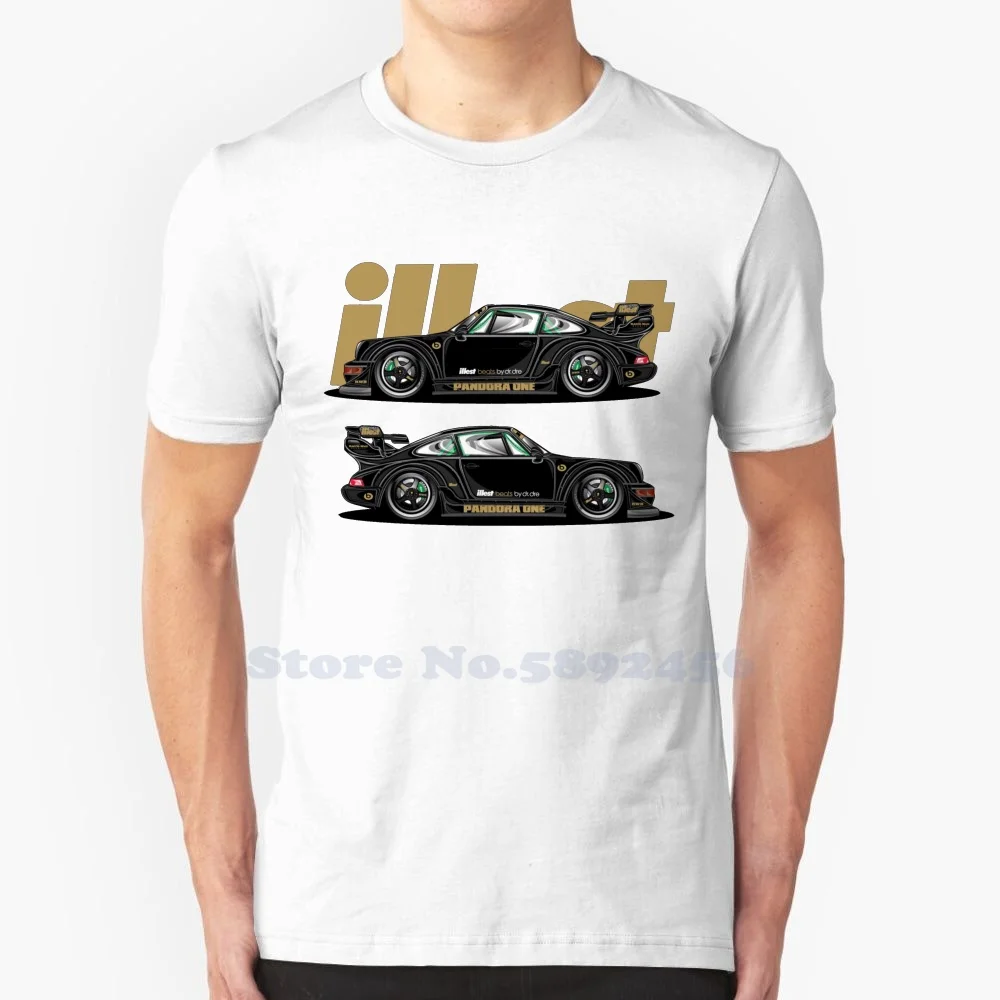 R W B : Tuning Company Merchandise-T-Shirt 100 Cotone Uomo E Donna