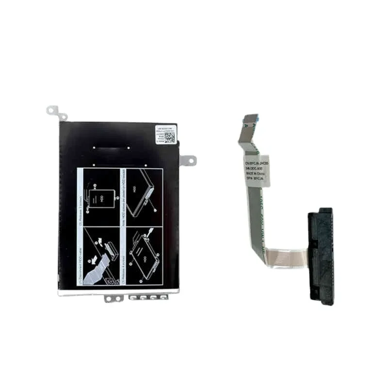 

New SATA SSD Hard Drive Cable HDD Caddy Tray Cover Bracket For Dell G3 3500 G5 5500 G5 SE 5505 00YCJN