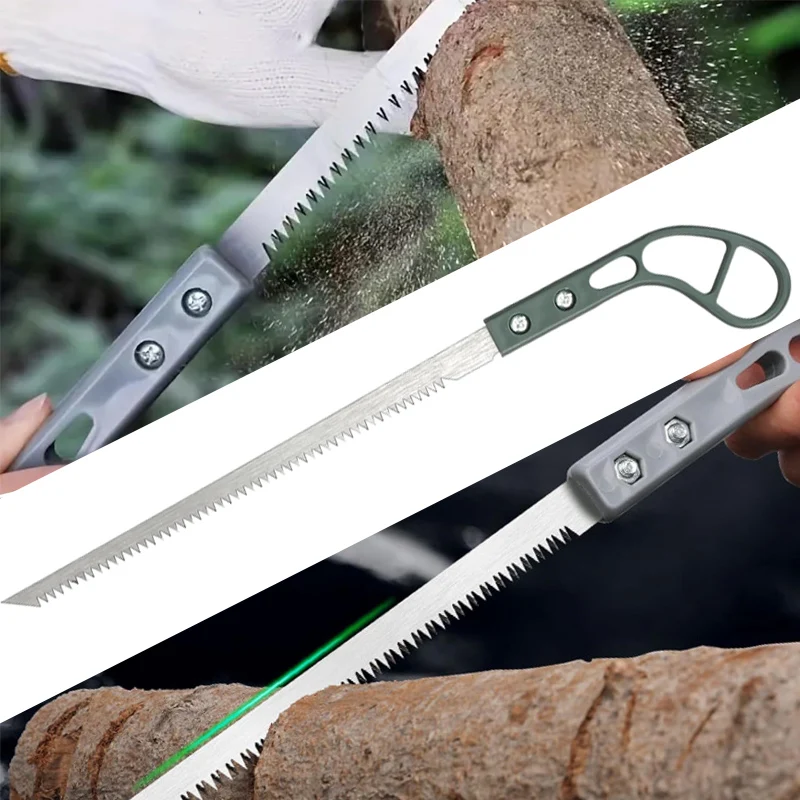 Hand Saw High-Speed Cutting with SK5 Steel Blade for Pruning Flush Cut Camping for Trimming Gardening Outdoor Use pocket knives