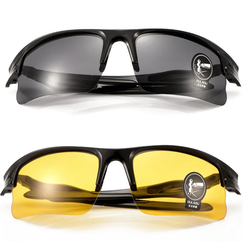 Cycling Glasses for Men Women Car Driver Night Goggles Cycling Sunglasses Protection Windproof Road Riding Bike Sport Eyewear