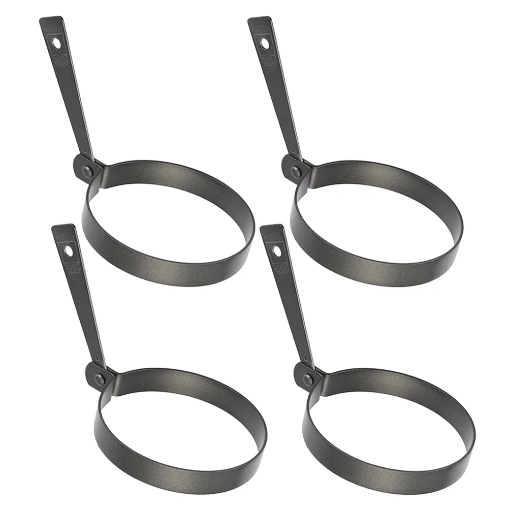 

4pcs Non-Stick Fried Egg Rings Thickened Cooking Mold Round Poached Egg Mould Tool