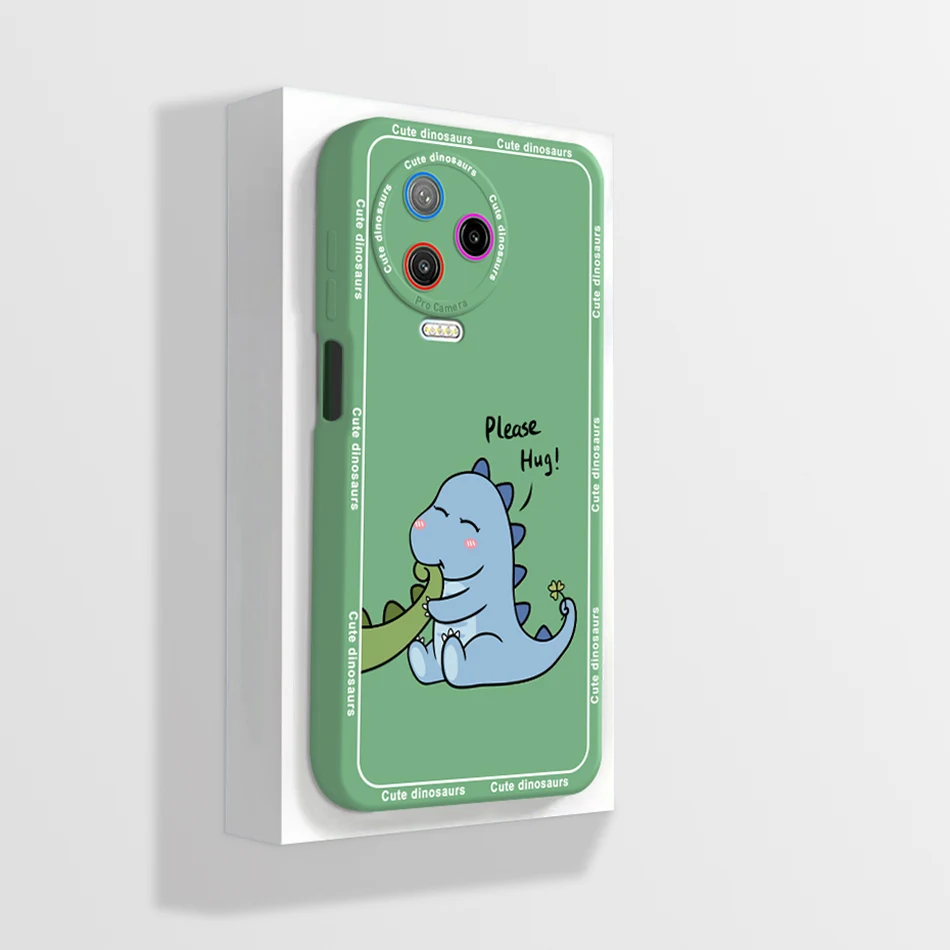 Cute Astronaut Square Phone Case - Shockproof Soft Back Cover