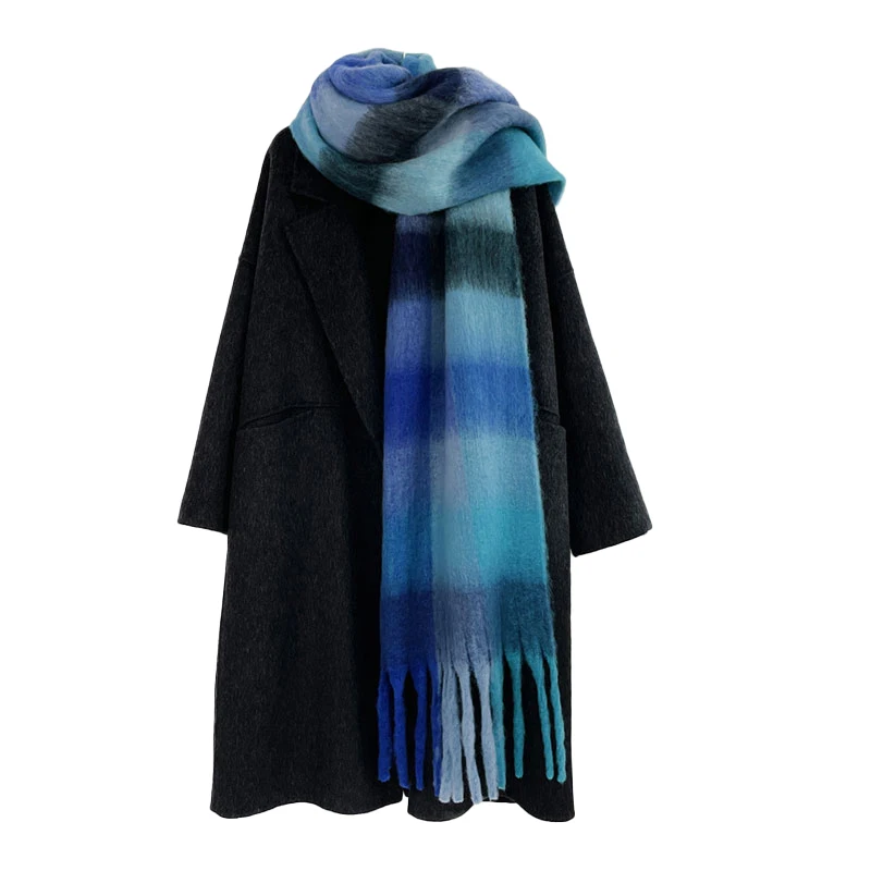 Рисунок 4 - Цветной клетчатый шарф