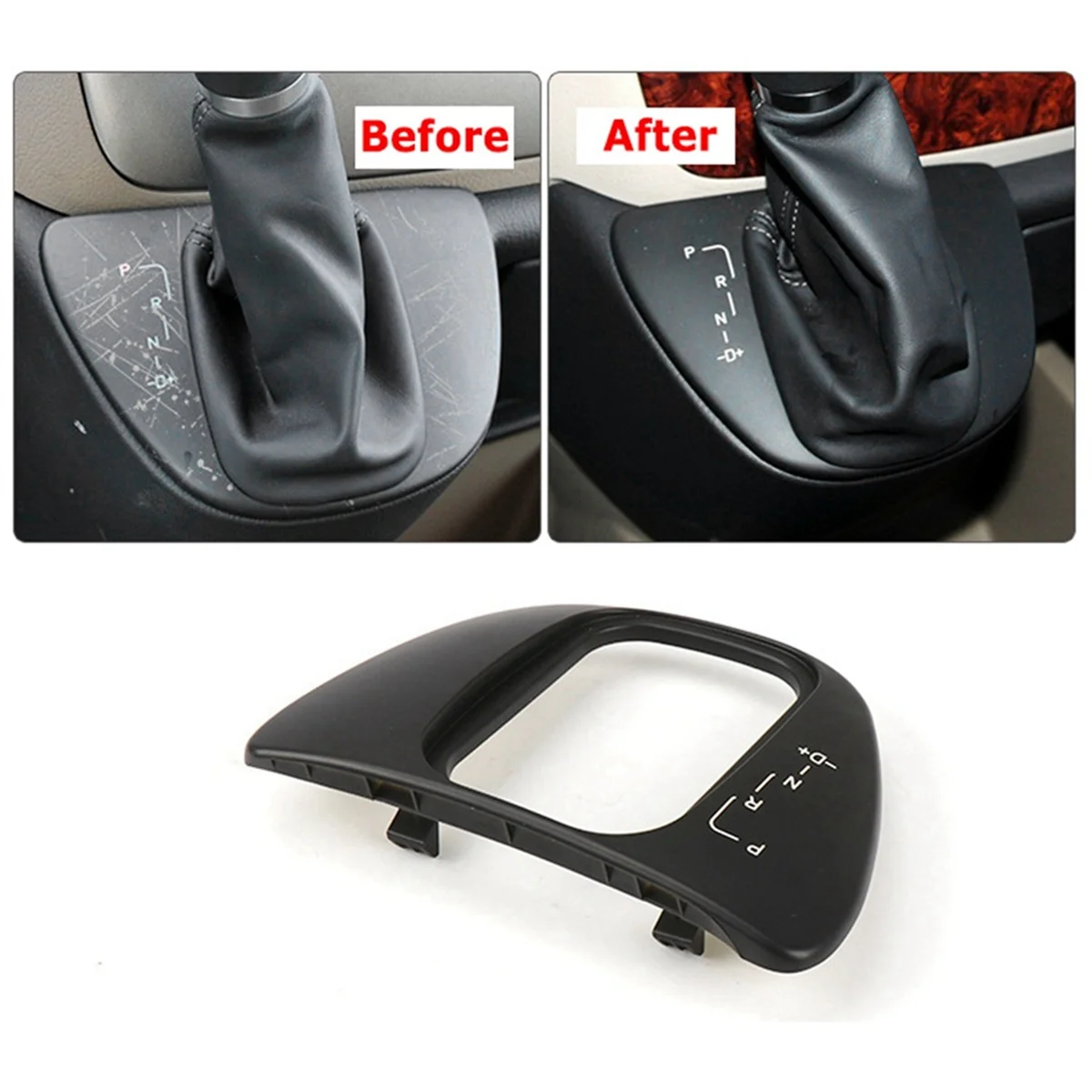 Car Automatic Gear Box Shift Cover Gear Lever Baffle for Mercedes Benz Vanio W639 Vito W636 A6392600073 dust cover pipe cover