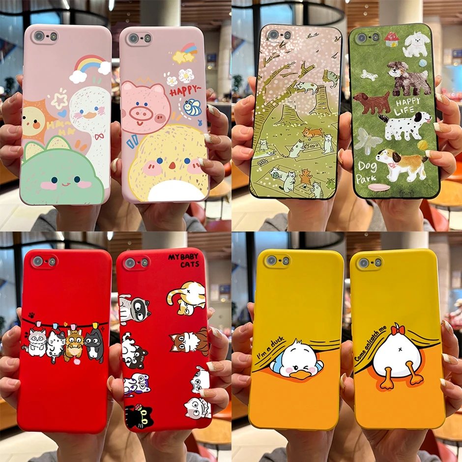 Mobilie Phone Coques Per Apple Iphone 5 Fashion Item Cute Cartoon Soft Cover Per Apple Iphone 5 Beautiful Cute Phone Coques