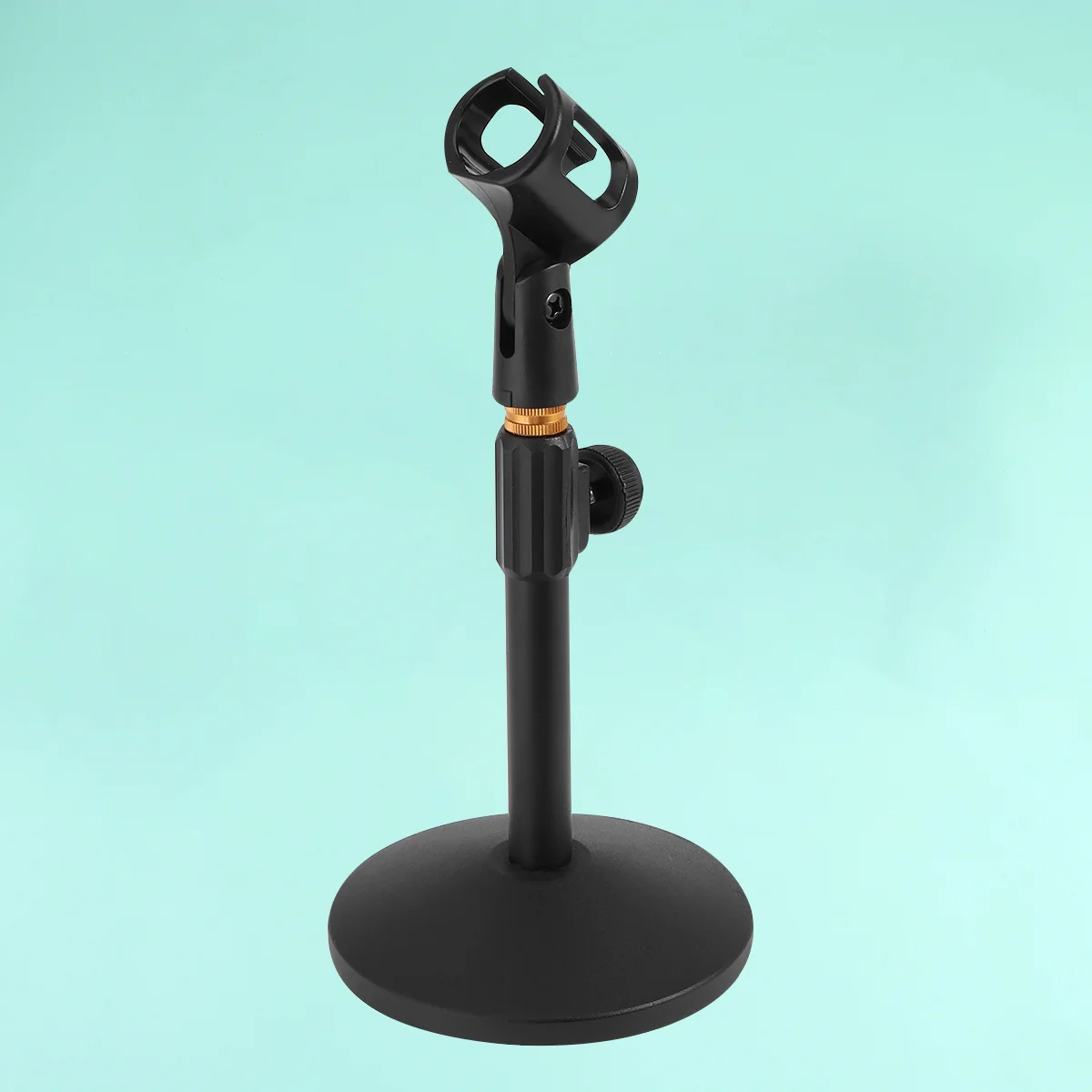 Flexible Microphone Stand Desktop Rack Round Base Liftable Bracket For Singing Recording Mic Holder Tripod Accessories Parts