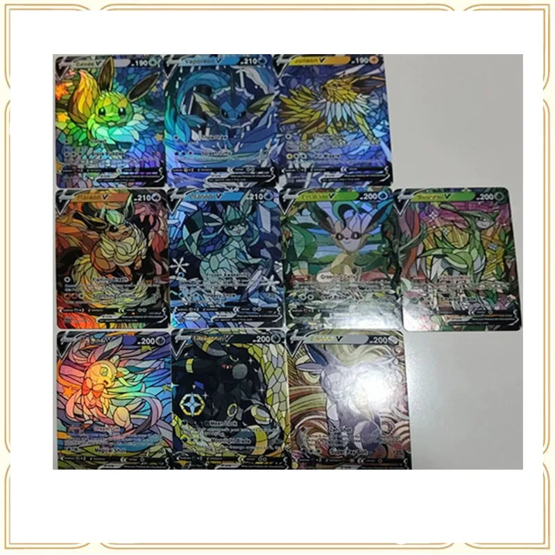 Anime Pokemon Fai Da Te Acg Carte Sexy Eevee Flash Card Giocattoli Da Collezione Per Ragazzi Regalo Di Compleanno Di Natale