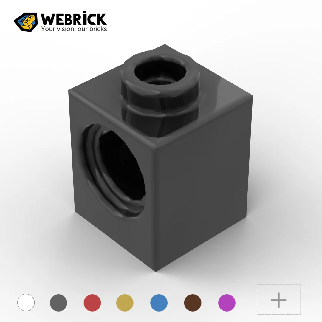 

100PCS Webrick 6541 High-Tech Assemble Particle 1x1 Plate Building Blocks Kit Part Idea DIY Toys For Children Birthday Gifts