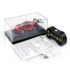 Mini Toy 1/43 Scale RC Racing Difting Car 2.4G RTR with LED lights Remote Control Electric High Speed Car Model Gifts for Boys 3