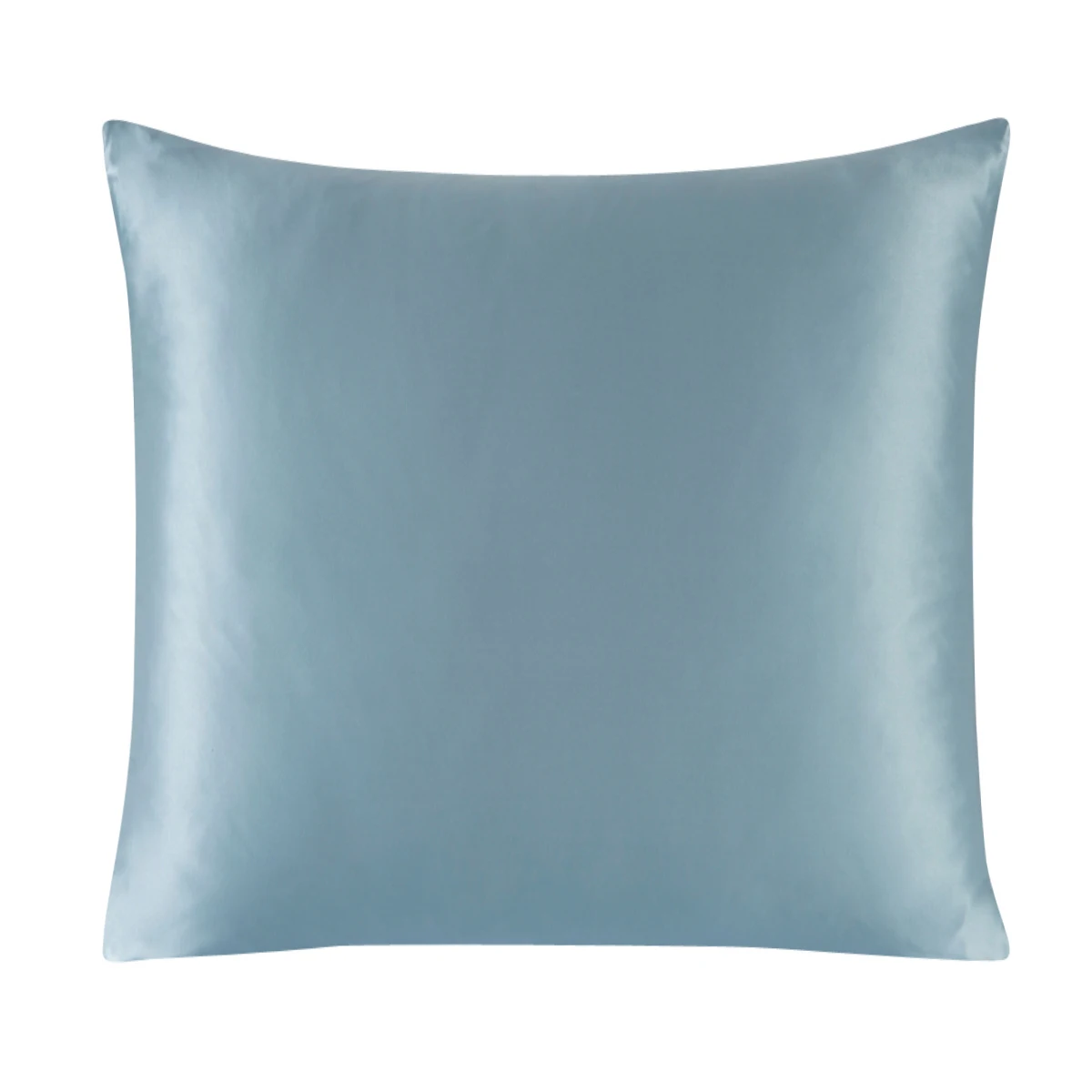 Luxurious Pure Silk Pillowcase with Zipper - Solid Multicolor, Various Sizes