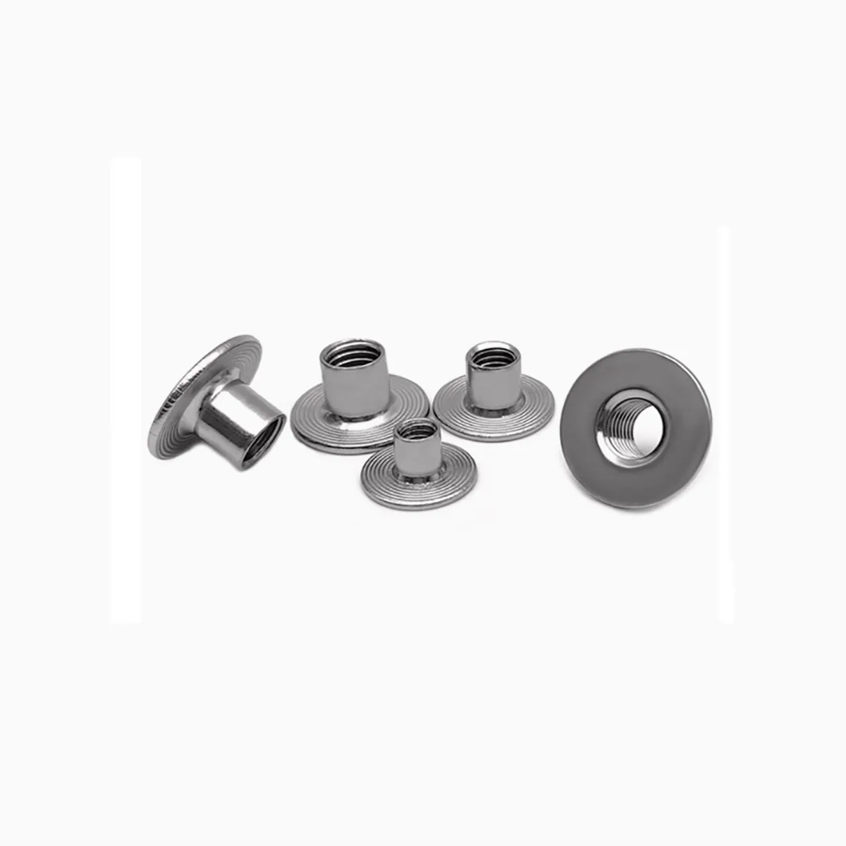 Iron Colored Welded Nut t-Shaped Step Locking Flange Iron Plate Screw Cap M6 M8 M10