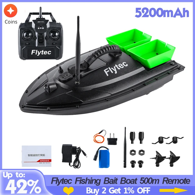 Fishing Bait Boat 500m Remote Control Bait Boat Dual Motor Fish