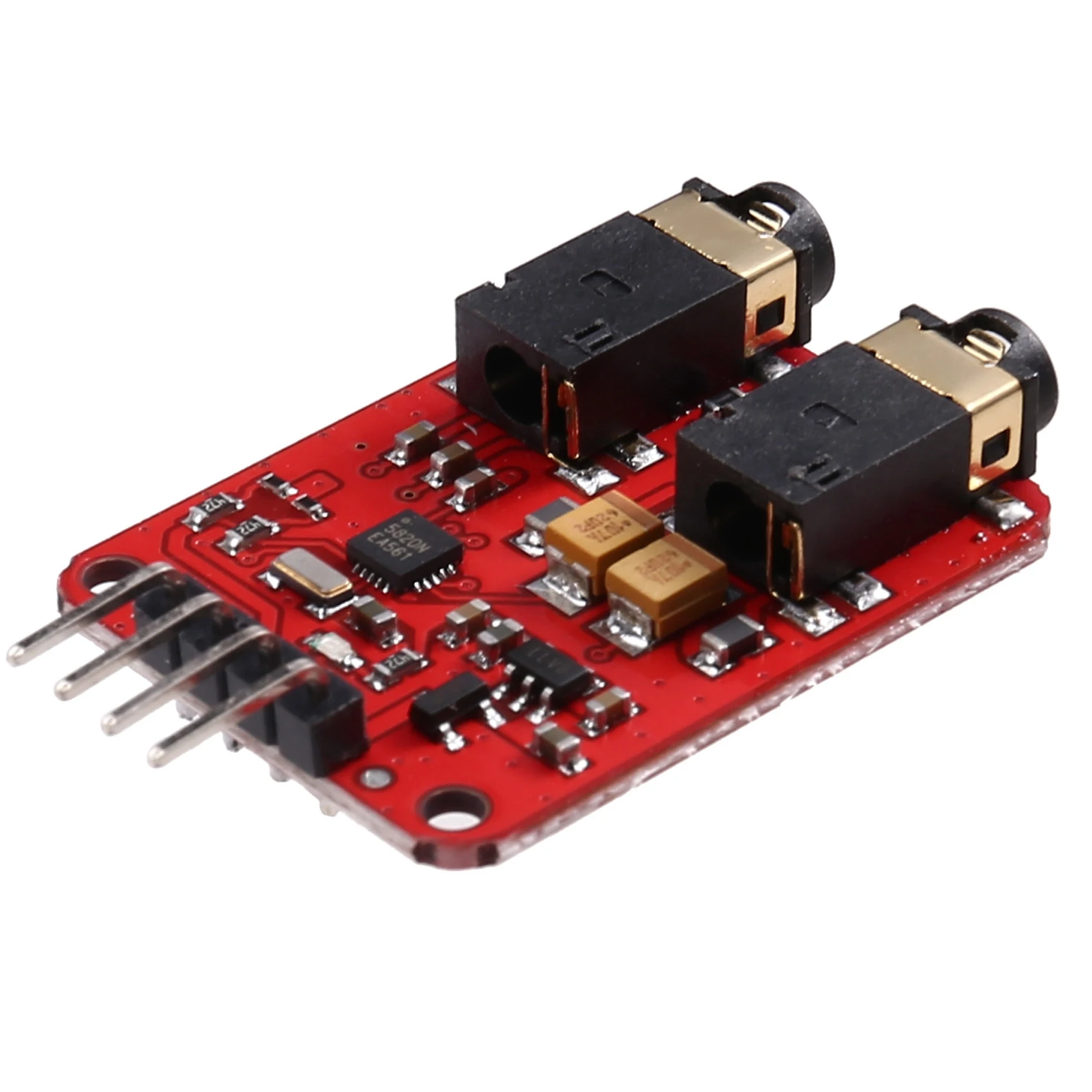 A32T-RDA5820N 모듈 23 업그레이드된 FM 방송 라디오 송신기 수신기 트랜시버 모듈 DC3.3-5V 소형