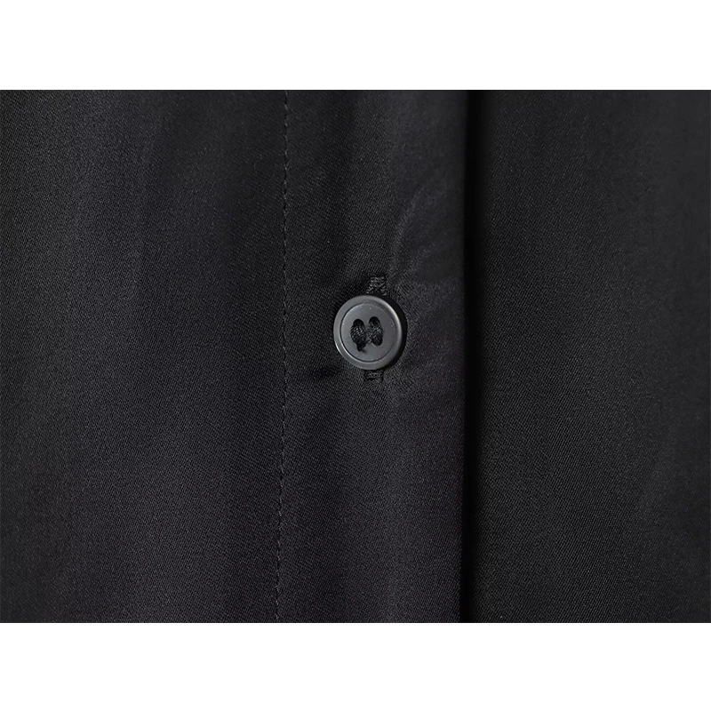 Autumn New Cloak Style Blouse Woman 2025 Women's Irregular Loose Solid Color Swing Neck Long Sleeve Shirts And Blouses Top ﻿