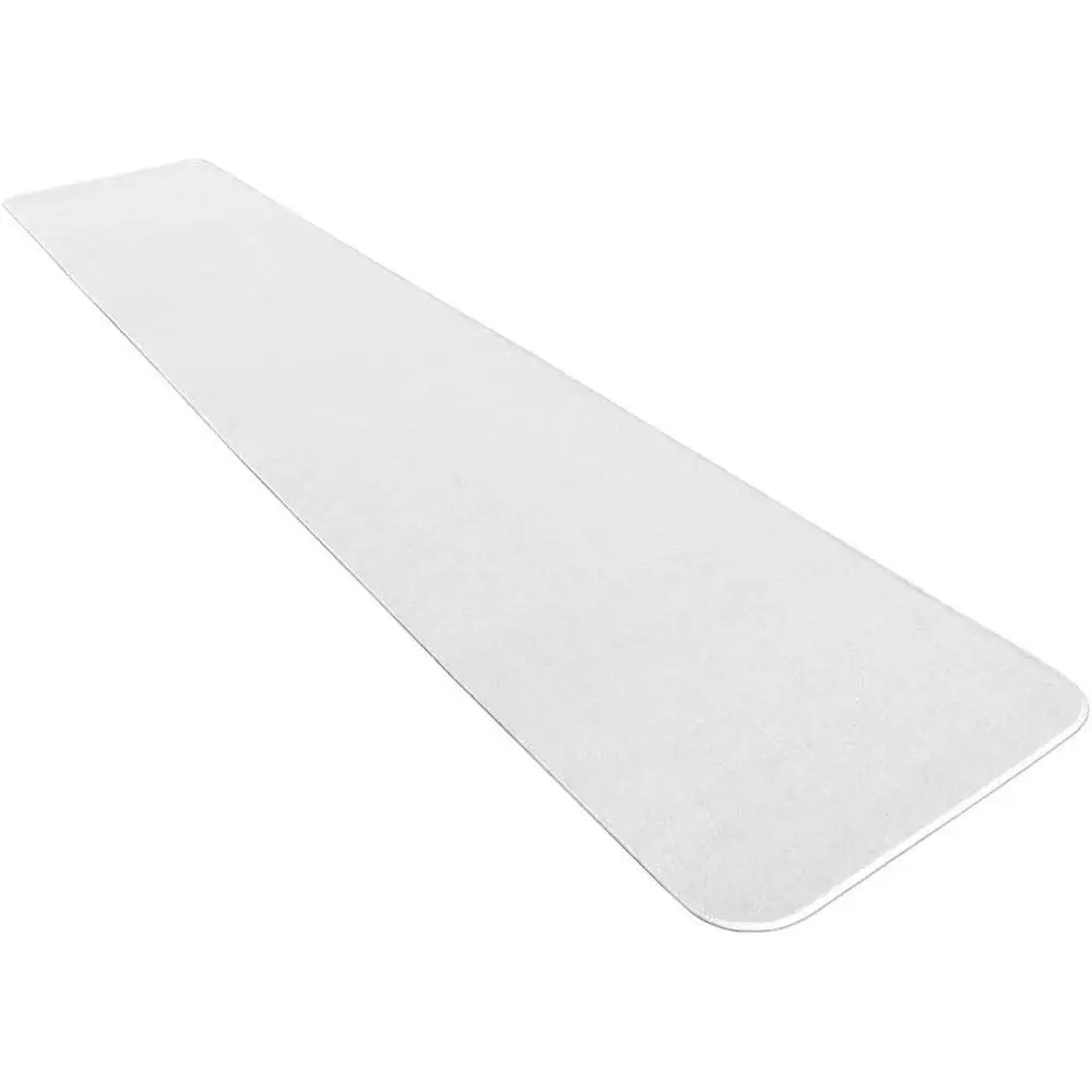 High Quality Polyolefin White Carpet Aisle Runner 4ft x 40ft Indoor Outdoor Durable Rubber Backing UV Protected Machine Made