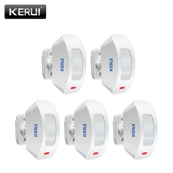 KERUI P817 Wireless PIR Infrared Curtain Motion Detector Sensor Burglar Alarm System Detector for W181 W202 W204 KERUI Alarm 1
