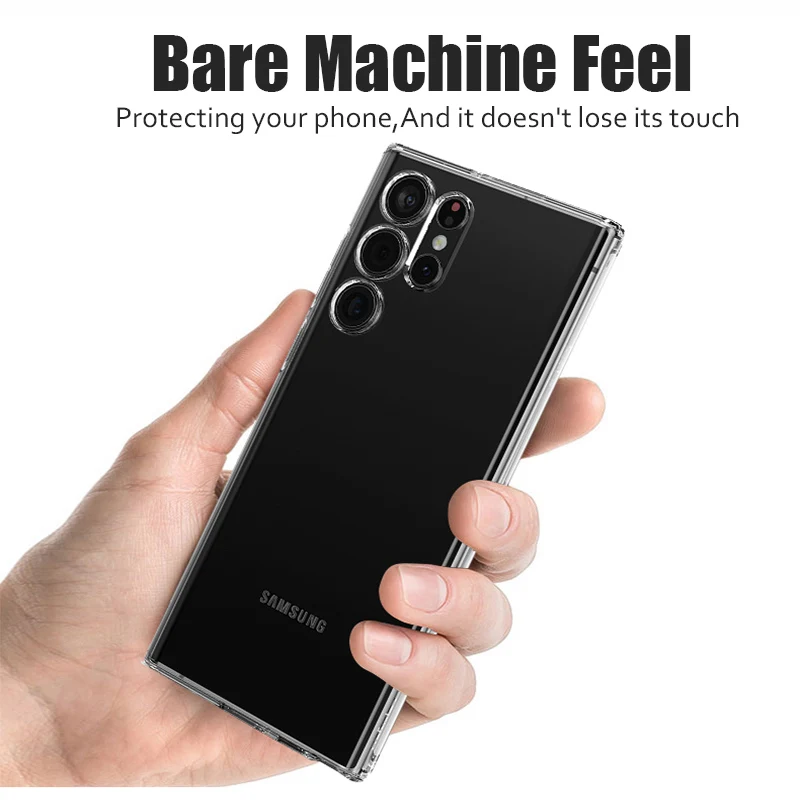 Transparent Silicone Soft Phone Case – Clear and Durable Protection