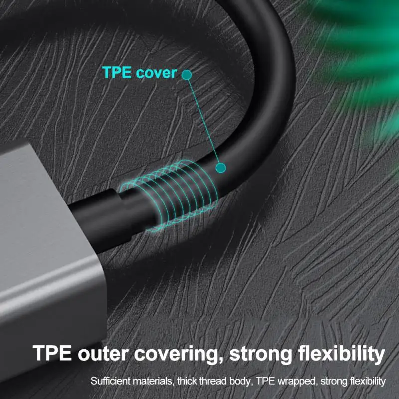 

Ethernet-адаптер с портом USB Type-C на RJ45, 100 Мбит/с