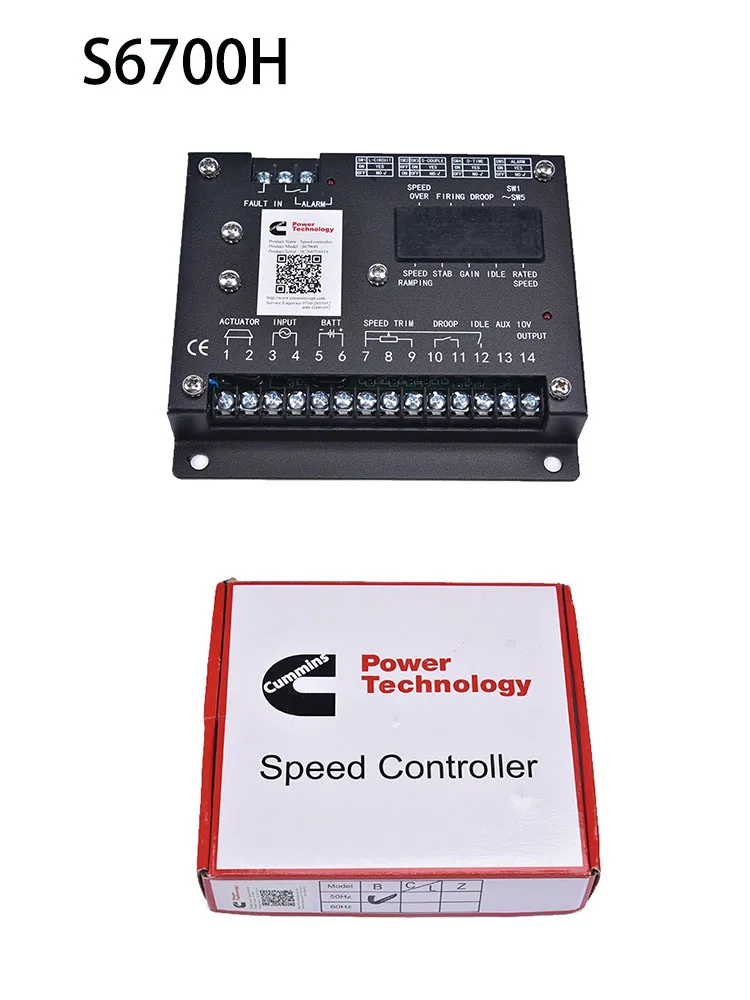 S6700H S6700E Diesel Generator Engine Speed Controller Governor Actuator Control Module Motor Panel Power Generator Parts S6700H
