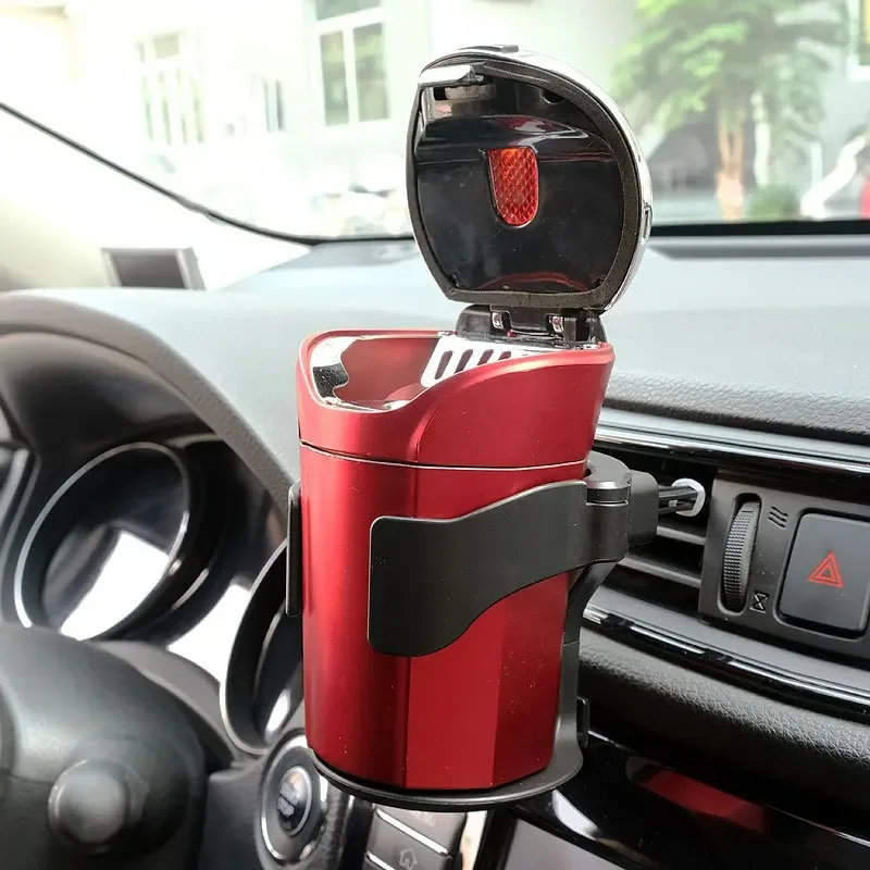 Universal Car Air Vent Mount Drink Cup Bottle Holder Auto Drink Rack Stand for Water Bottles & Ashtray Car Interior Organizer
