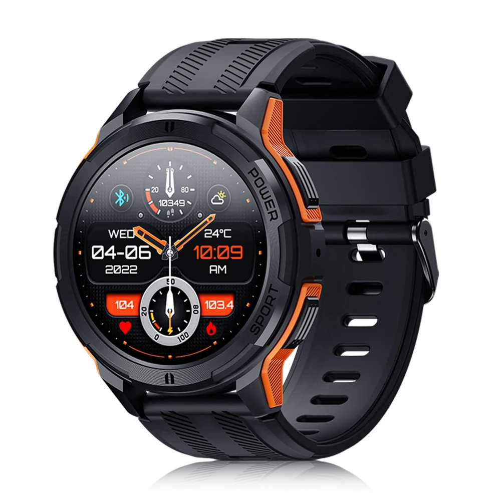 

New 1.43 inch Amoled Smart Watch for Andriod and IOS IP68 Waterproof Health management AI Voice Sport Watch for Men and Women