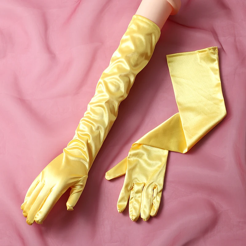 Wedding Dress Gloves Bride wedding birthday party party pageant stage performance long gloves