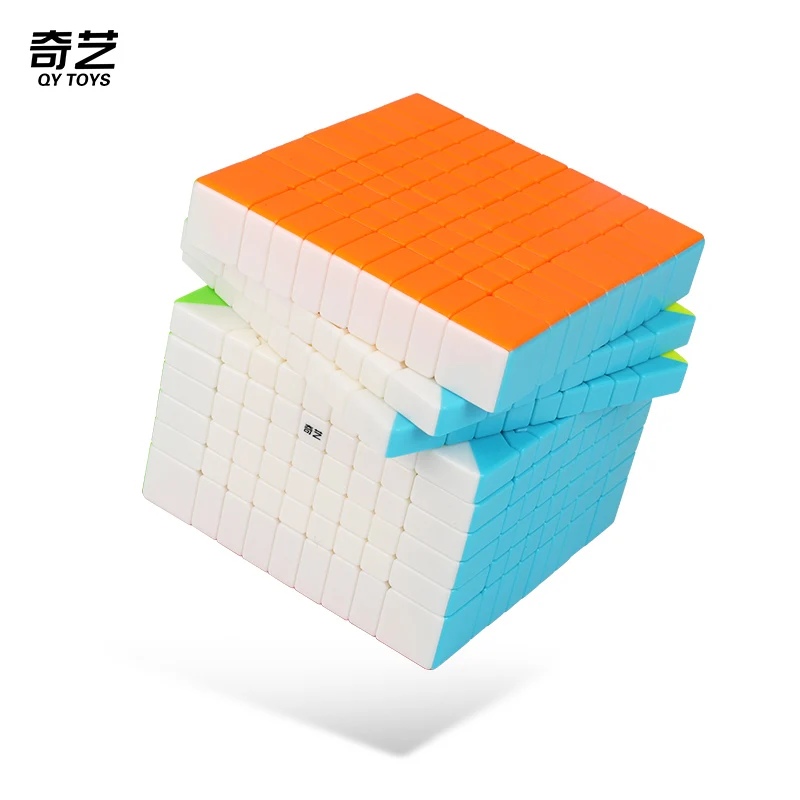 Qiyi 9X9 Magic Speed Cube Stickerless Professional Antistress Puzzle Fidget Toys Qiyi 8X8 Regali Per Bambini Giocattoli Antistress