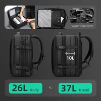 17 inch Laptop Backpack Expandable Men Business Carry-on Flight Approved 40l Travel Backpack 2