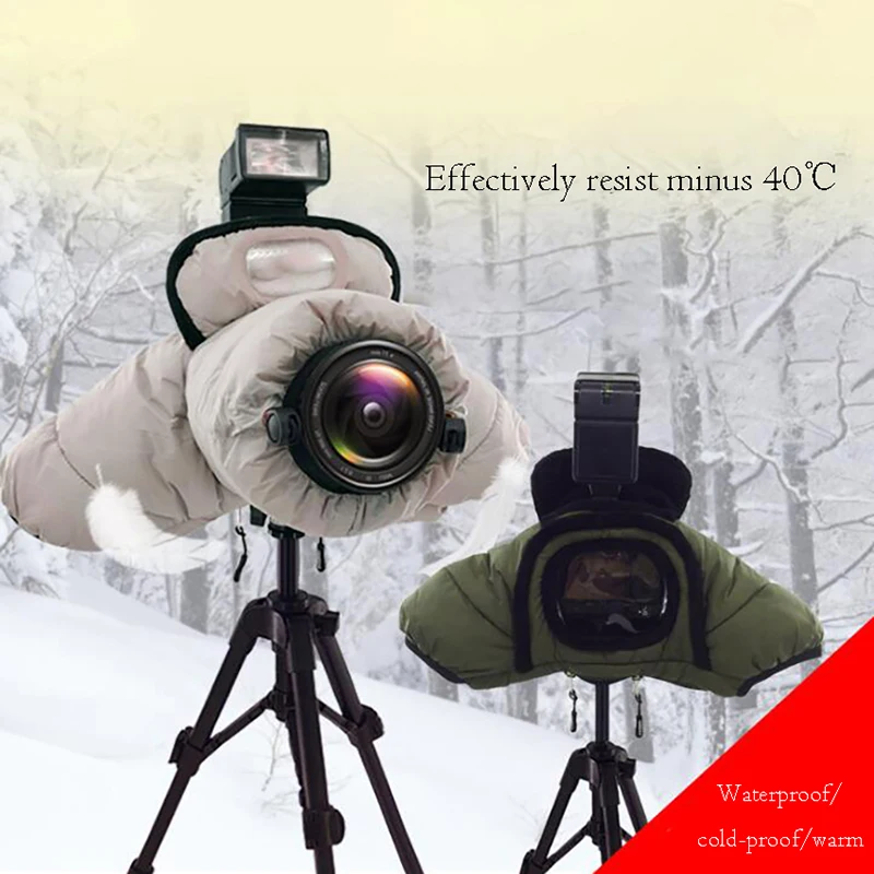 Water Resistant Camera Jacket Camera Heating Sleeve For Cold Weather ...