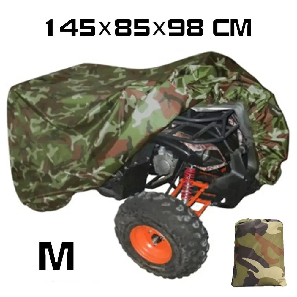 Waterproof Biker Cover 190T Camouflage Waterproof Motorcycle Cover Quad ATV Vehicle Scooter Motorbike Bicycle Case Tent motorcycle cover bicycle gear cover quad bike cover scooter cover