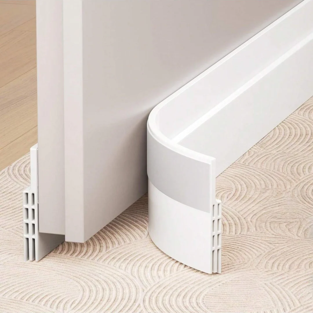 1m Door Bottom Seal Strip - Under Door Weatherstrip & Draft Stopper Seal