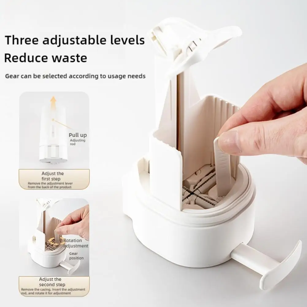 Soap Grinder Dispenser Soap Box Wall Mounted Dry Organizer Box Soap Powder Grinding Box For Restaurant Kitchen Office Gyms Hotel 4
