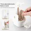 Soap Grinder Dispenser Soap Box Wall Mounted Dry Organizer Box Soap Powder Grinding Box For Restaurant Kitchen Office Gyms Hotel 4