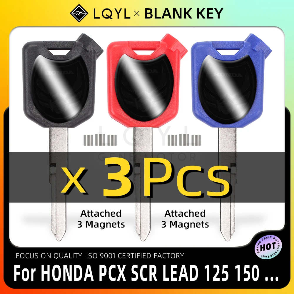 

3 шт., сменные ключи для мотоцикла HONDA, 125, 150, SCR100, WH110